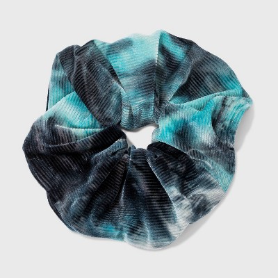 Ribbed Tie-Dye Velvet Jumbo Twister - Wild Fable™ Mint