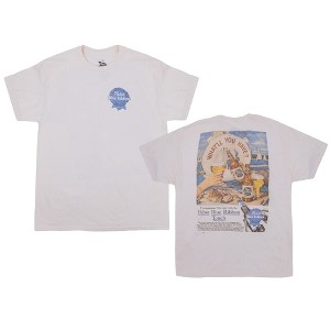 Men's Pabst Blue Ribbon Retro Ad Graphic T-Shirt - 1 of 4