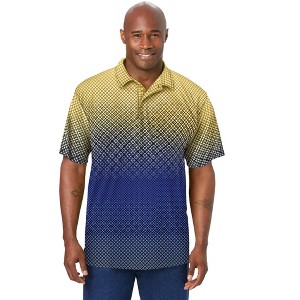 KingSize Men's Big & Tall No Sweat Polo - 1 of 4