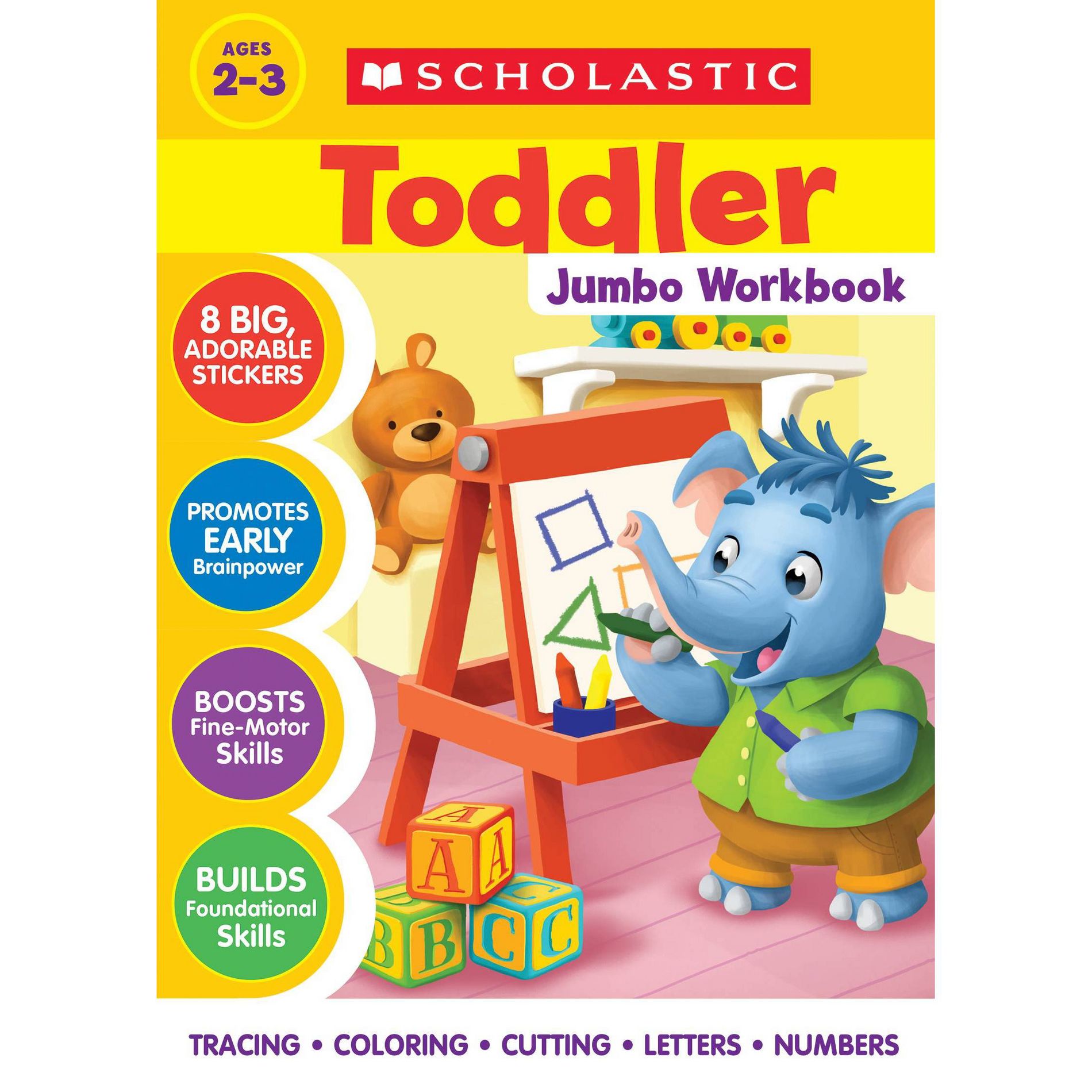 Toddler Jumbo Workbook (Paperback)