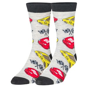 Crazy Socks, Sports, Baseball, Golf, Tennis, Hockey & More, Colorful Fun Socks - 1 of 4