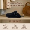 CUSHIONAIRE Canoe Genuine Suede Clogs for Women Footwear with Moc Toe Design – Casual Slip On Womens Shoes - 4 of 4