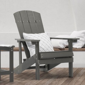 Sonkuk Recycled Plastic Wood Adirondack Chair - 1 of 4