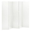 vidaXL Room Divider Freestanding Privacy Screen for Room Separation Steel - White 78.7" x 70.9" - 2 of 4