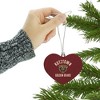 Kutztown Bear Heart Love Wood Christmas Tree Holiday Ornament - 3 of 3