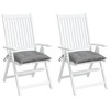 vidaXL Chair Cushion Set - 4 of 4