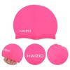 Unique Bargains Silicone Waterproof Swimming Cap 1 Pc - 3 of 4