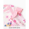 Disney Mickey and Friends Minnie Mouse Baby Girl Ruffled Sleeves Character Print Jumpsuit/Romper - 3 of 4