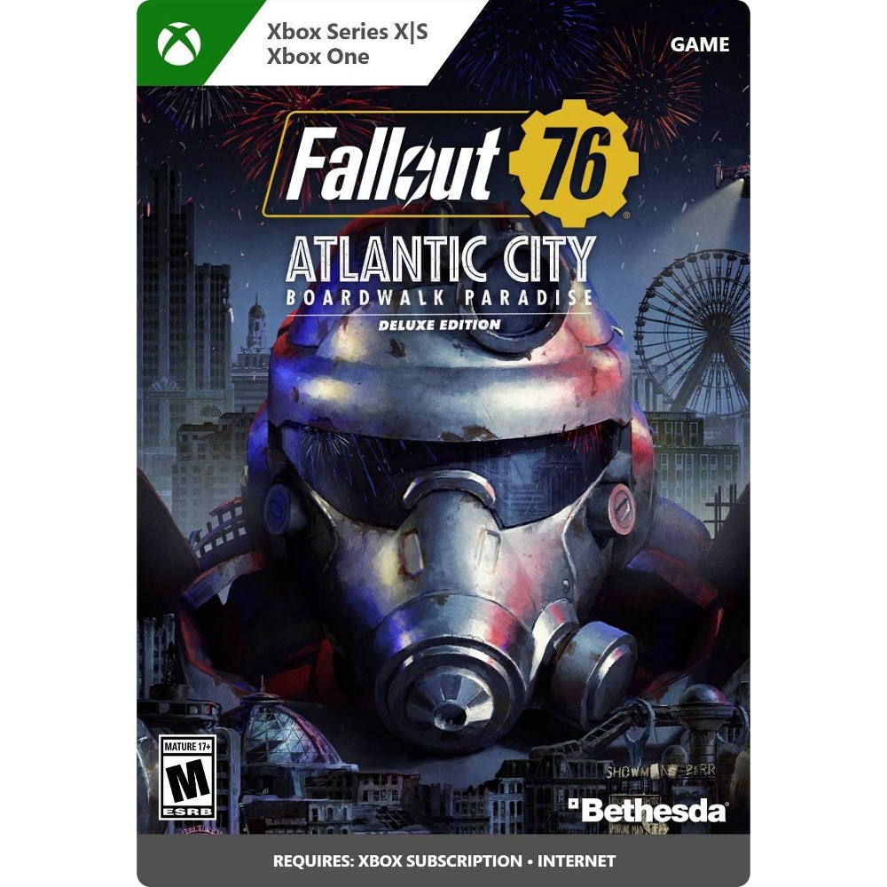 Photos - Game Microsoft Fallout 76: Atlantic City Boardwalk Paradise Deluxe Edition - Xbox Series X|S/Xbox One  (Digital)