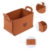 REGALWOVEN Premium Material Collapsible Design Spacious Capacity Versatile Use Open Storage Bins 3 Pcs - 3 of 4