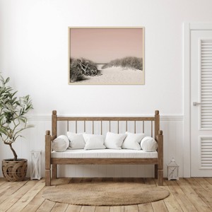 Amanti Art Ride Paused by Graffi*tee Studios Wood Framed Wall Art Print - 1 of 4