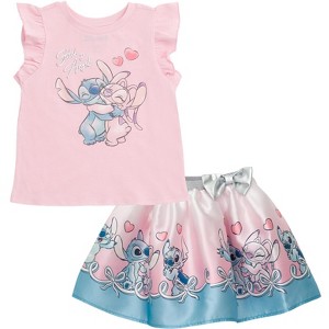 Disney Tank Top Satin Skirt Outfit Set Little Kid to Big Kid - 1 of 4