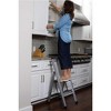 BirdRock Home 2-Step Slim Aluminum Step Ladder - 2 of 4