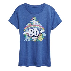 Women's - My Little Pony - Stuck In The 80s Short Sleeve Graphic T-Shirt - 1 of 4