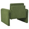 Modern Boucle Accent Chair, Upholstered Armchair, High-Density Foam, Stylish Sofa Chair for Living Room, Bedroom, Home Office, Easy Assembly - 3 of 4