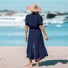 Women's Breezy Olive Green Beach Cover Up Dress - Cupshe - 4 of 4