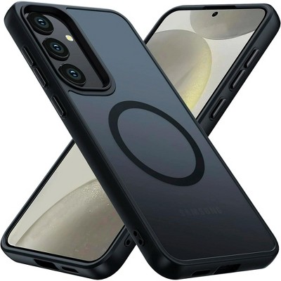 Entronix [Magnetic] Case Compatible with Galaxy S25 - Translucent Frosted Matte