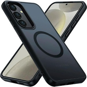 Entronix [Magnetic] Case Compatible with Galaxy S25 Plus - Translucent Frosted Matte - 1 of 4