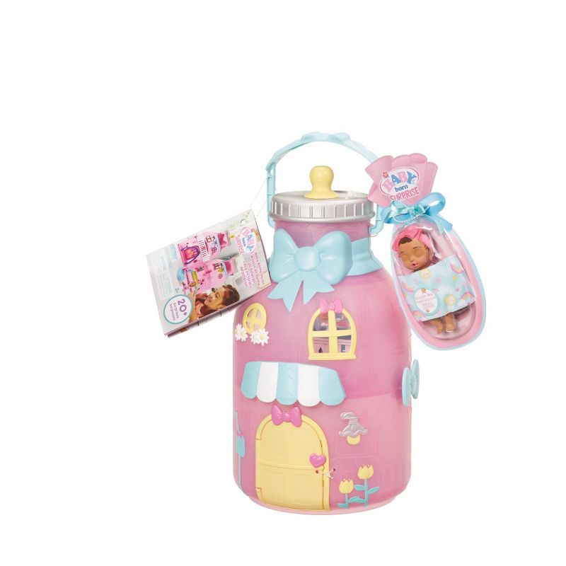 BABY Born Surprise Bottle House Playset w/ Doll, 6 of 9