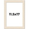 PosterPalooza | 11.5x17 Wide Barnwood Picture Frame, UV Acrylic, 6 Finishes - Grey, Brown, White, and Black - 2 of 4
