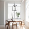 DORESshop Industrial Black 1-Light Pendant Light with E26 Socket and Clear Glass Shade For Dining Room£¨No Bulbs Included£© - 3 of 4