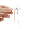 Unique Bargains Women's Long Bow Ponytail Buckle Hair Clip 1 Pc - 4 of 4