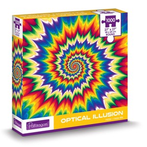 Parragon Optical Illusion Jigsaw Puzzle - 1000pc - 1 of 3