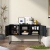 VYNXARIA Modern Sideboard Buffet with Ample Storage - Anti-Tilt Mechanism & Elegant Design for Kitchen & Dining Room - 2 of 4