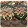 Attop Coffee Mat, Boho Style Dish Drying Mat, Fast Water Absorption, Easy to Clean, Fit Coffee Bar Accessories, Bar Mats for Countertop (12"x19") - 3 of 4