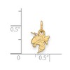 Black Bow Jewelry 14k Yellow Gold Georgia Tech Yellow Jackets NCAA Extra Small Pendant - 2 of 3