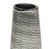 HomeRoots 39" Black And Gray Ombre Tapered Ceramic Floor Vase - 4 of 4