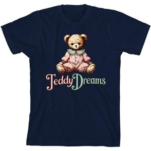 Teddy Dreams Boy's Crew Neck Short Sleeve Tee - 1 of 2