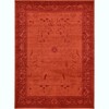 Unique Loom    La Jolla Floral Area Rug - 2 of 4