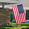 Northlight Patriotic Embroidered Outdoor USA House Flag 40" x 28" - image 3 of 4