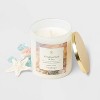 Lidded Glass Jar Candle Cerulean Surf and Sea 10oz - Threshold™ - 3 of 3
