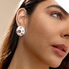 Women's The Duchess Stud Earrings - Nude Pink - 3 of 4