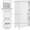 Yaheetech Free-Standing Bathroom Cabinet with Adjustable Shelves - 4 of 4