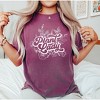 Simply Sage Market Plant Lady Cursive Garment Dyed Tee - 2 of 3