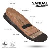 Aerothotic - Whitney Open Toe Genuine Leather Platform Sandals with Adjustable Ankle Strap - 2 of 3