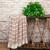 Parkland Collection,Transitional Stripe Rectangle Throw - 4 of 4