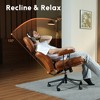 XIZZI High Back Executive Office Chair Recline Function 24.61" Wide Seat, Ergonomic Desk Chair with Comfy Lumbar Support & Neck Support - 4 of 4