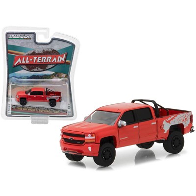 red chevy silverado toy truck