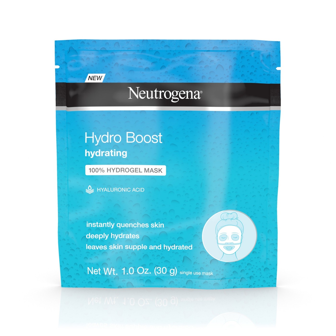 Neutrogena Moisturizing Hydro Boost Hydrating Face Mask - 1oz - image 1 of 8