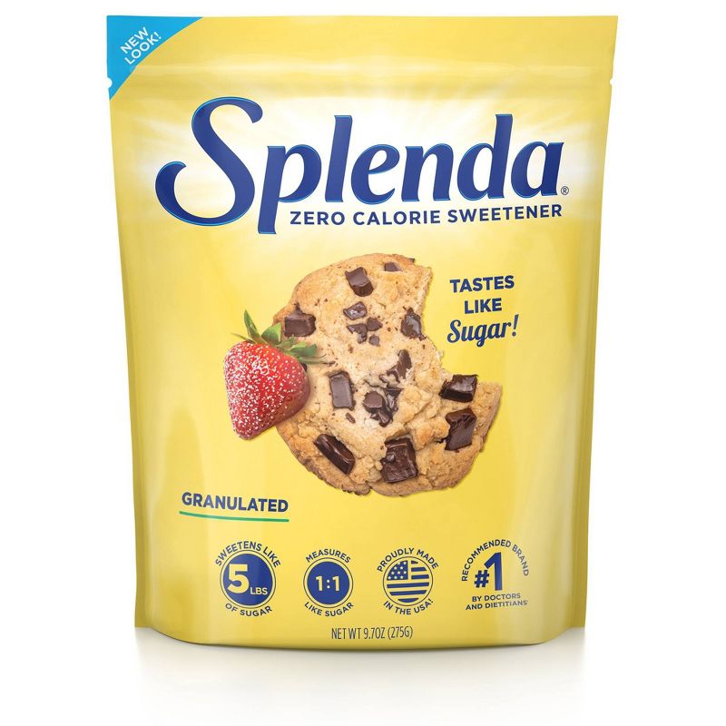 Splenda Zero Calorie Granulated Sweetener, 9.7oz Resealable Pouch, 3 of 13