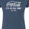 Women's - Coca-Cola - It's The Real Thing Fitted Graphic T-Shirt - 2 of 3