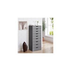 Home Imports Emporium 9-Drawer Office File Storage Cabinet - 1 of 4