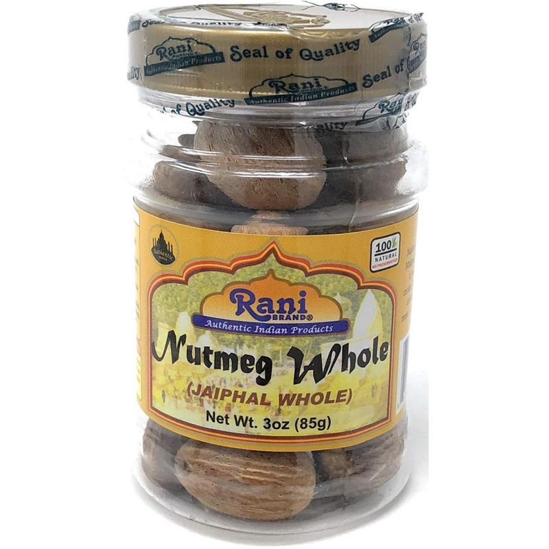 Nutmeg (Jaiphul) Whole - 3oz (85g) -  Rani Brand Authentic Indian Products, 1 of 5