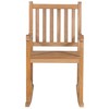 Rocking Chair Natural wood vidaXL - 3 of 4