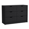 NicBex 6-Drawer Bedroom Dresser,Modern Dressers with Cut-Out Handles ,Chest of Drawers for Living Room,Dining Room,Hallway - 4 of 4