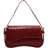 BEAFUP Small Shoulder Bag Y2K Purses for Women Crocodile Handbag Clutch Purse Classic Crossbody Bag Satchel Purse - 2 of 4